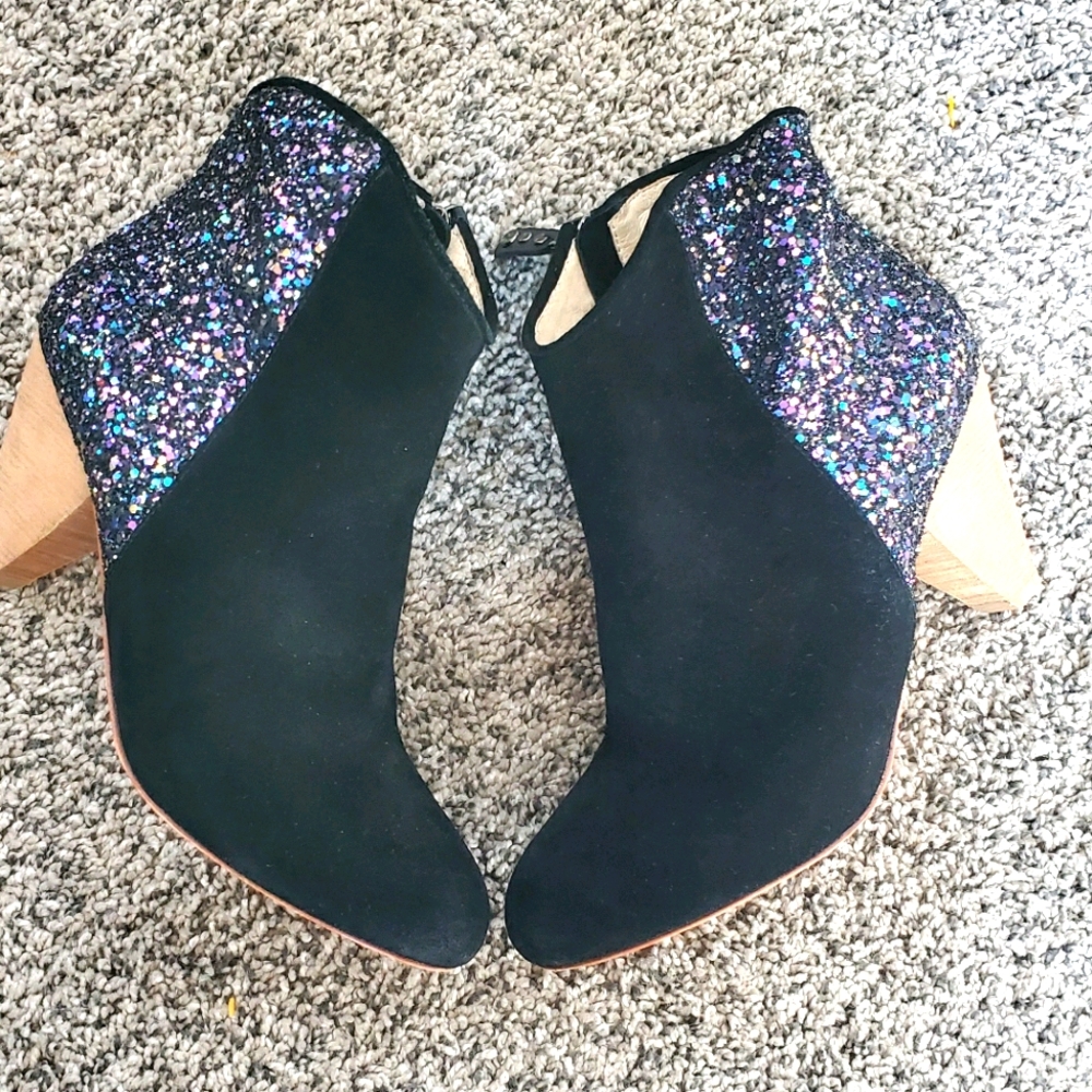 Matt bernson glitter booties